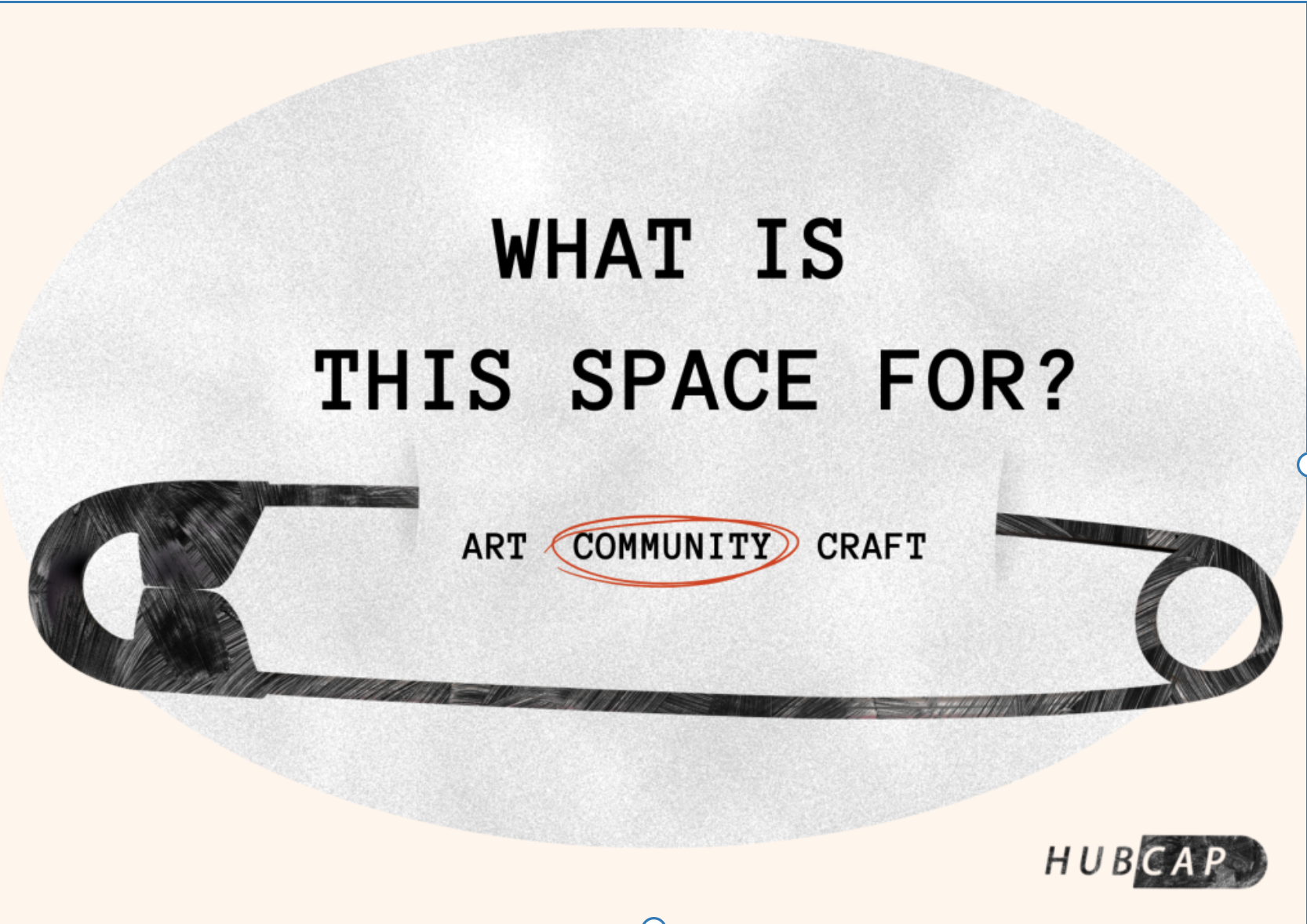 hubCAP Presents: What Is This Space For?