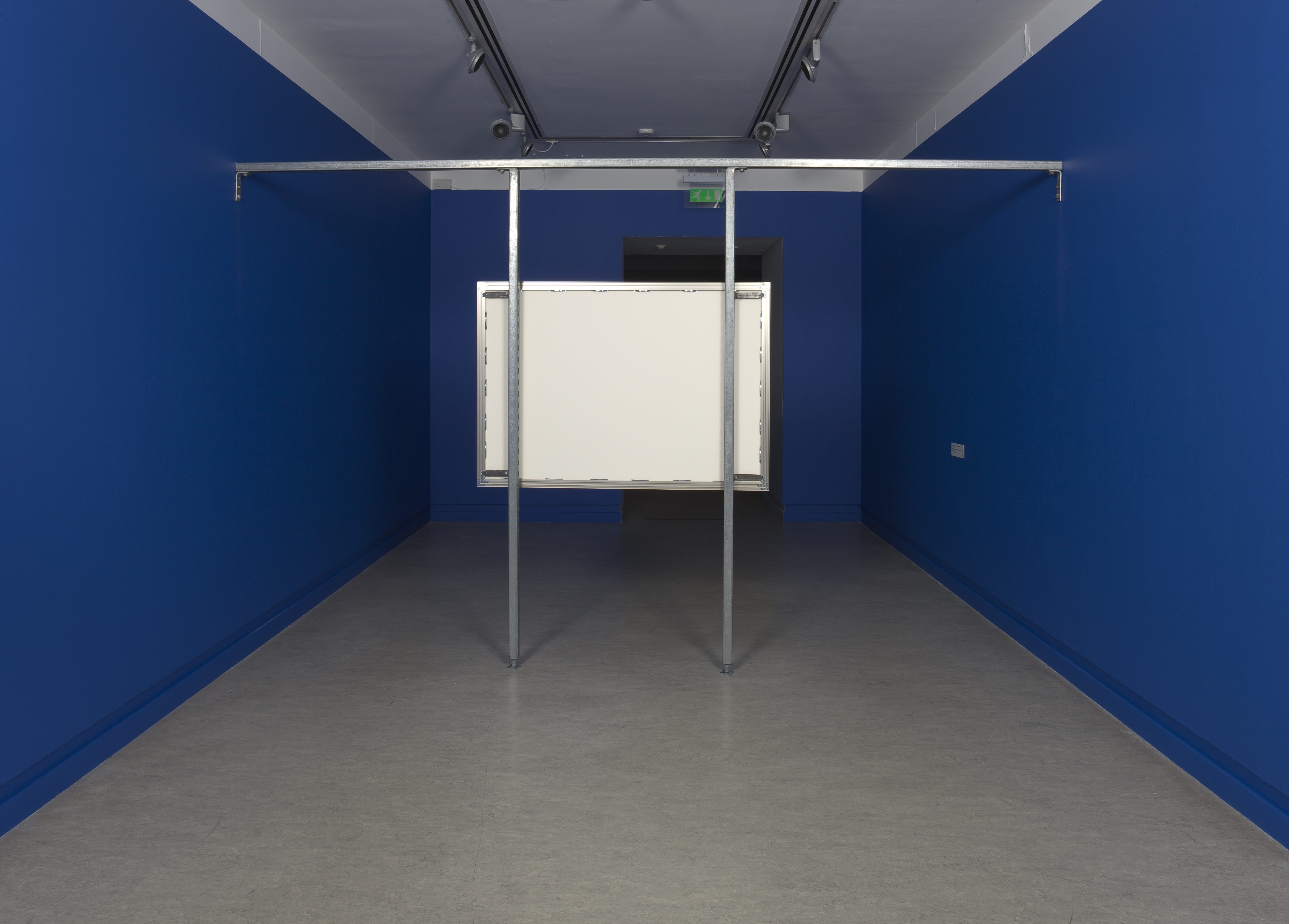 Reversibility (It is the body and Excised), installation view back GoMA, 2011
